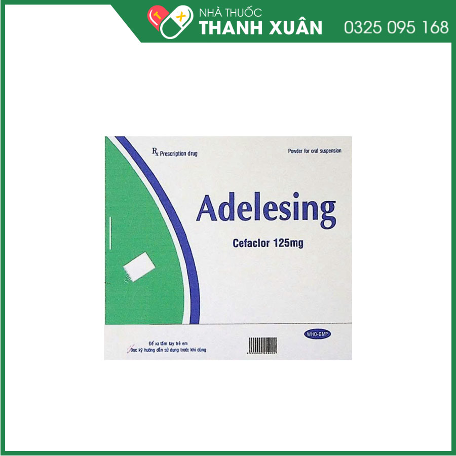 Adelesing điều trị nhiễm khuẩn hô hấp, nhiễm khuẩn tiết niệu, nhiễm khuẩn da và mô mềm